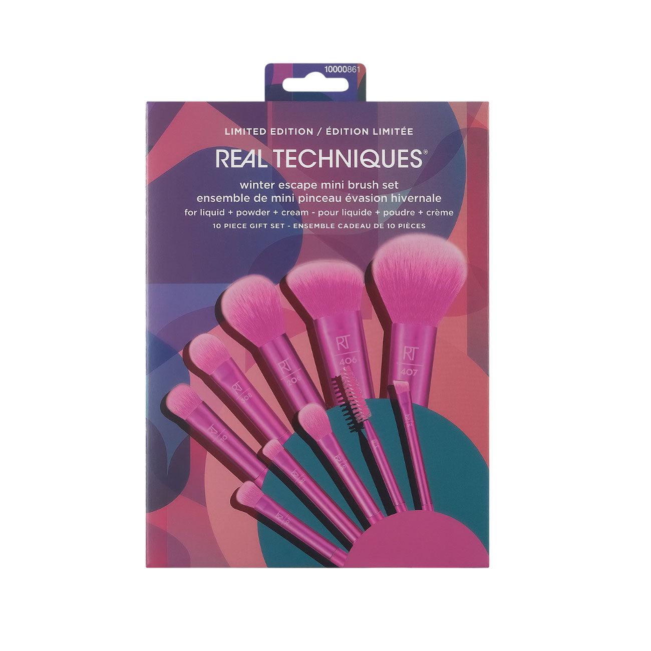 Real Techniques Winter Escape Mini Brush Set - Skin Society {{ shop.address.country }}