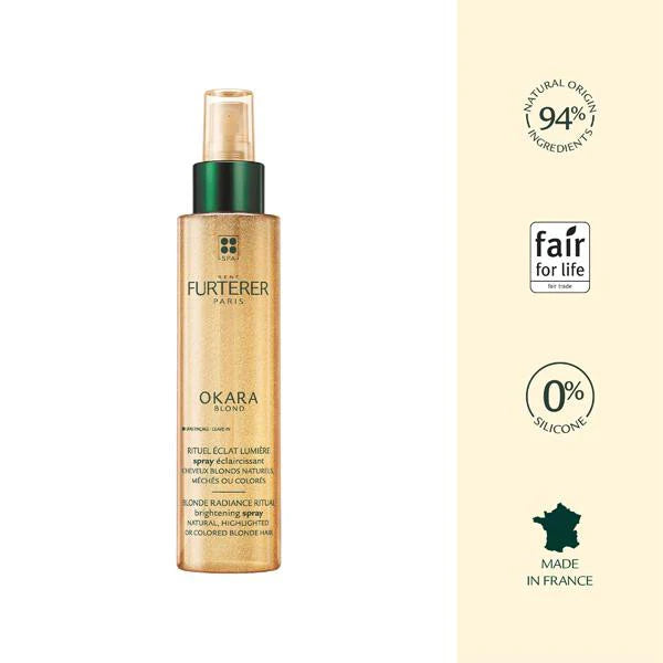 Okara Blond - Blonde Radiance Ritual Brightening Spray - Natural, Highlighted or Colored Blond Hair