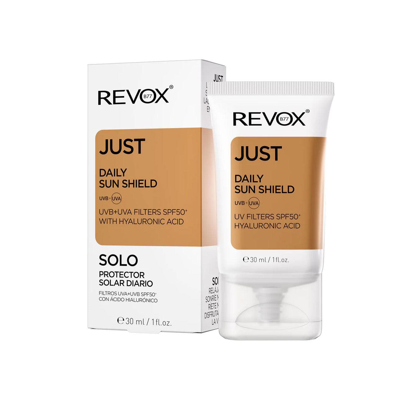 Revox B77 JUST Daily Sun Shield - Skin Society {{ shop.address.country }}