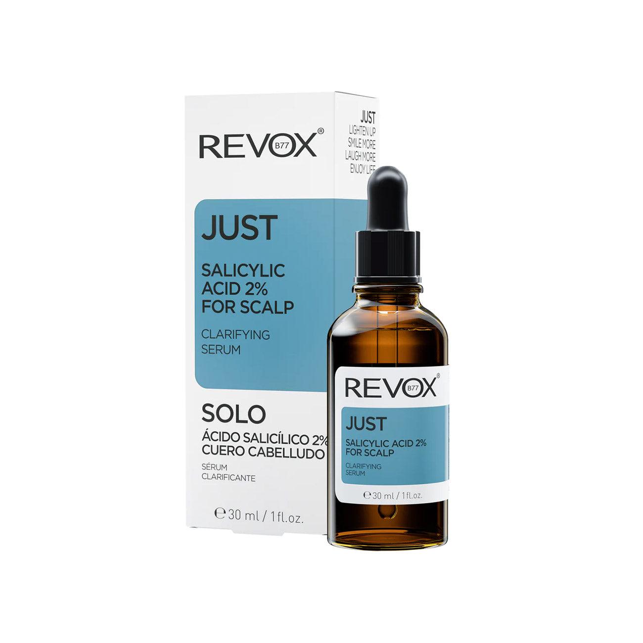 Revox B77 JUST Salicylic Acid 2% for Scalp - Skin Society {{ shop.address.country }}