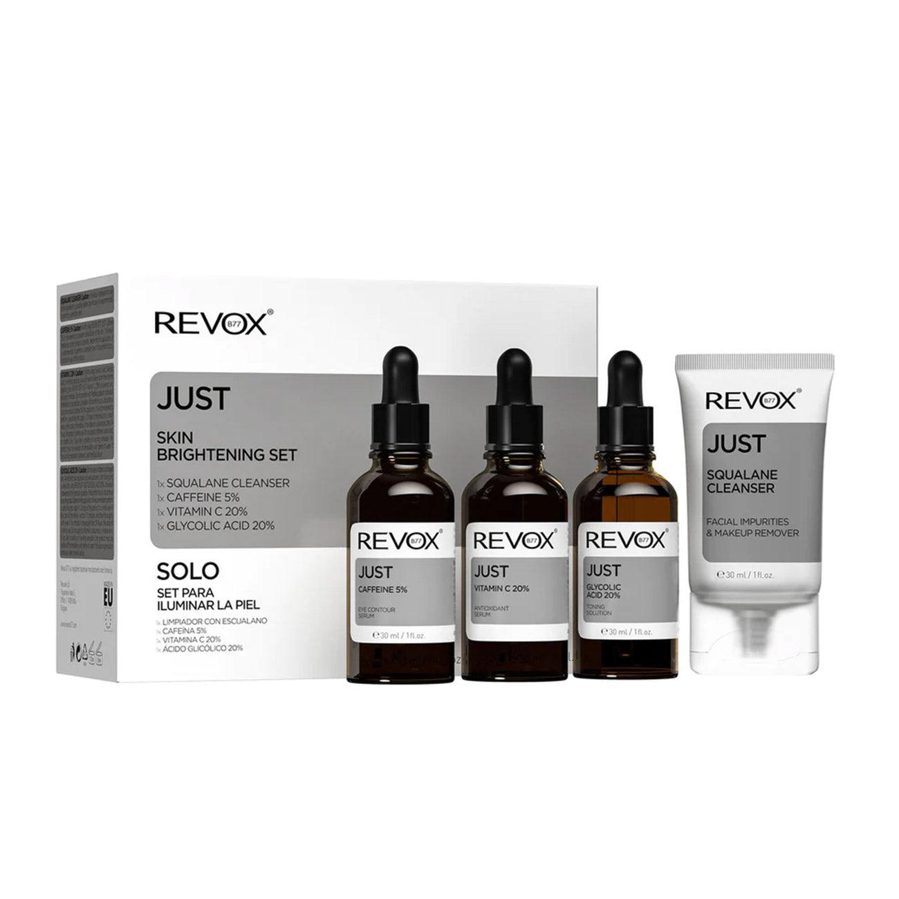 Revox B77 JUST Skin Brightening Set - Skin Society {{ shop.address.country }}