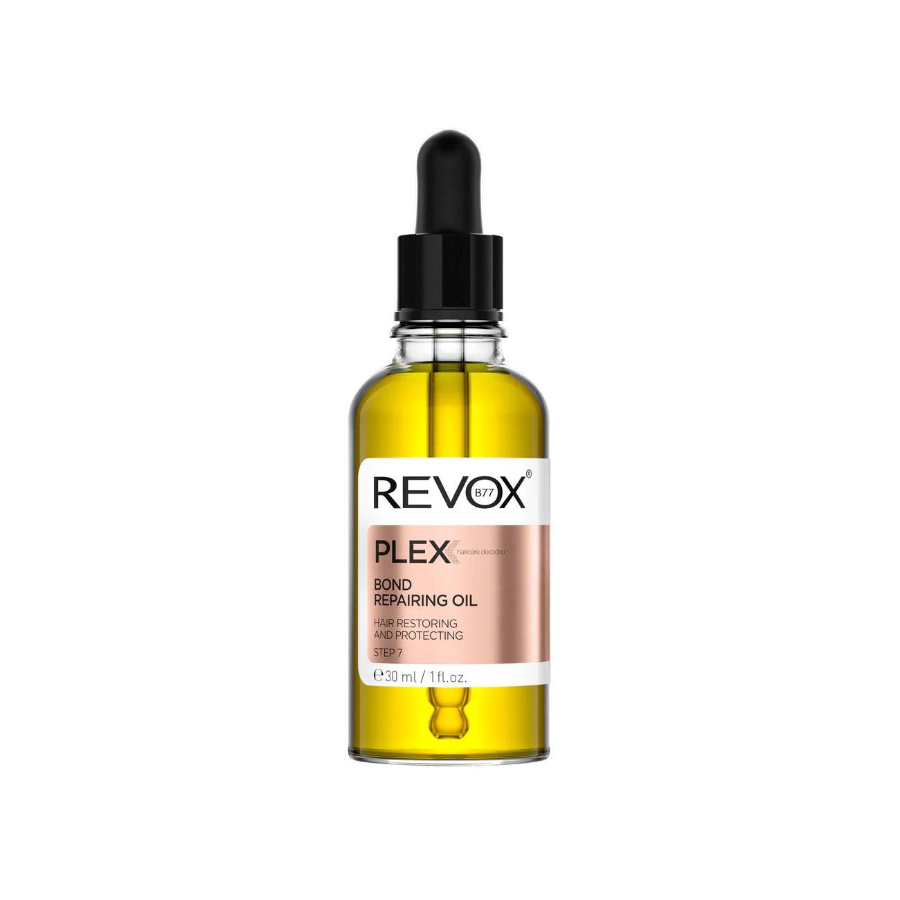 Revox B77 PLEX Bond Repairing Oil. Step 7 - Skin Society {{ shop.address.country }}