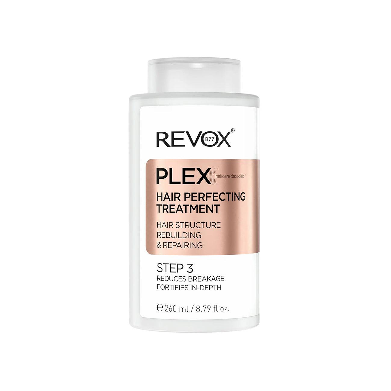 Revox B77 PLEX Hair Perfecting Treatment. Step 3 - Skin Society {{ shop.address.country }}