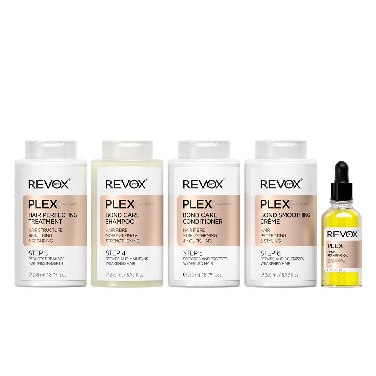 Revox B77 PLEX Hair Rebuilding System Set for Salon & Home - Skin Society {{ shop.address.country }}