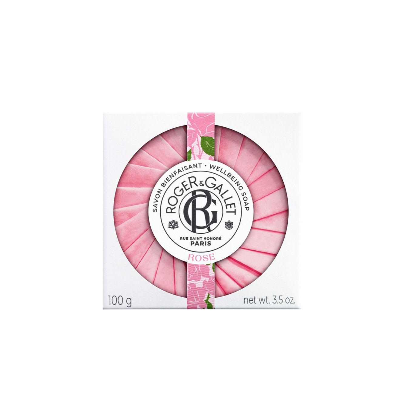 Roger & Gallet Rose Thé Wellbeing Soap - Skin Society {{ shop.address.country }}