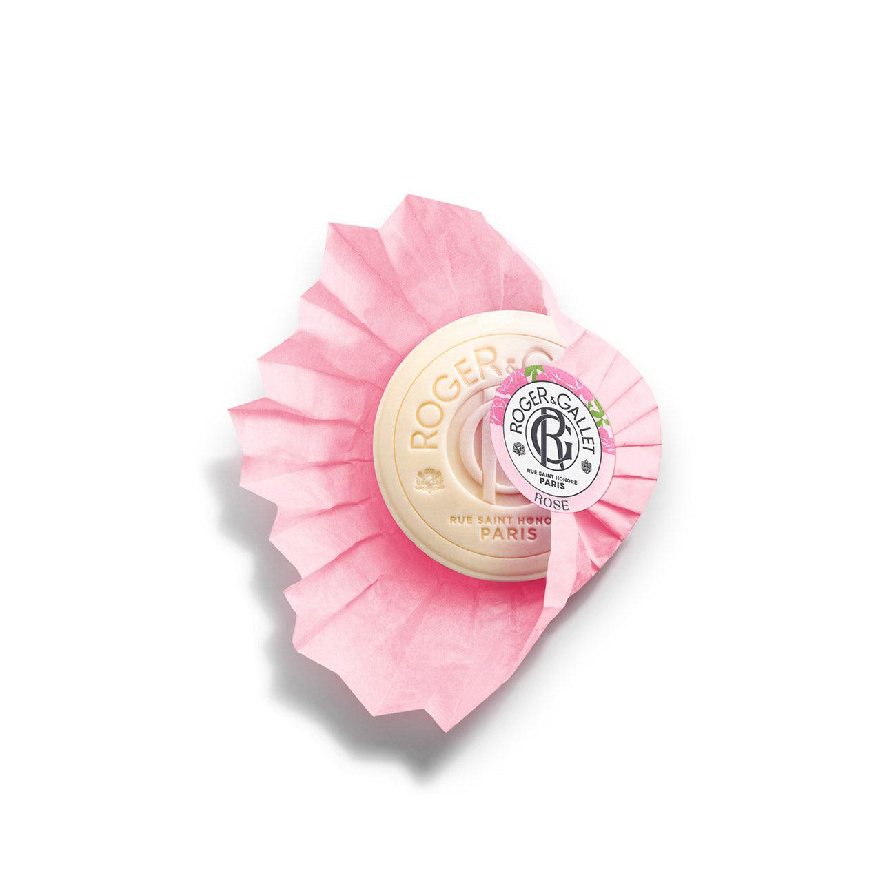 Roger & Gallet Rose Wellbeing Soap - Skin Society {{ shop.address.country }}