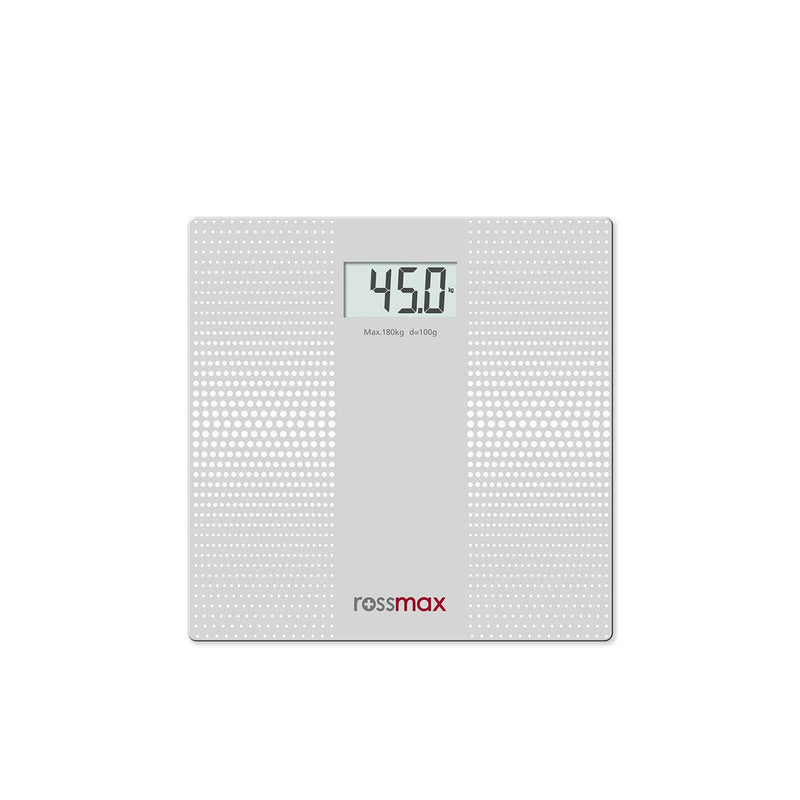 Rossmax WB101 Glass Personal Scale - Super Slim / Electronic - Skin Society {{ shop.address.country }}