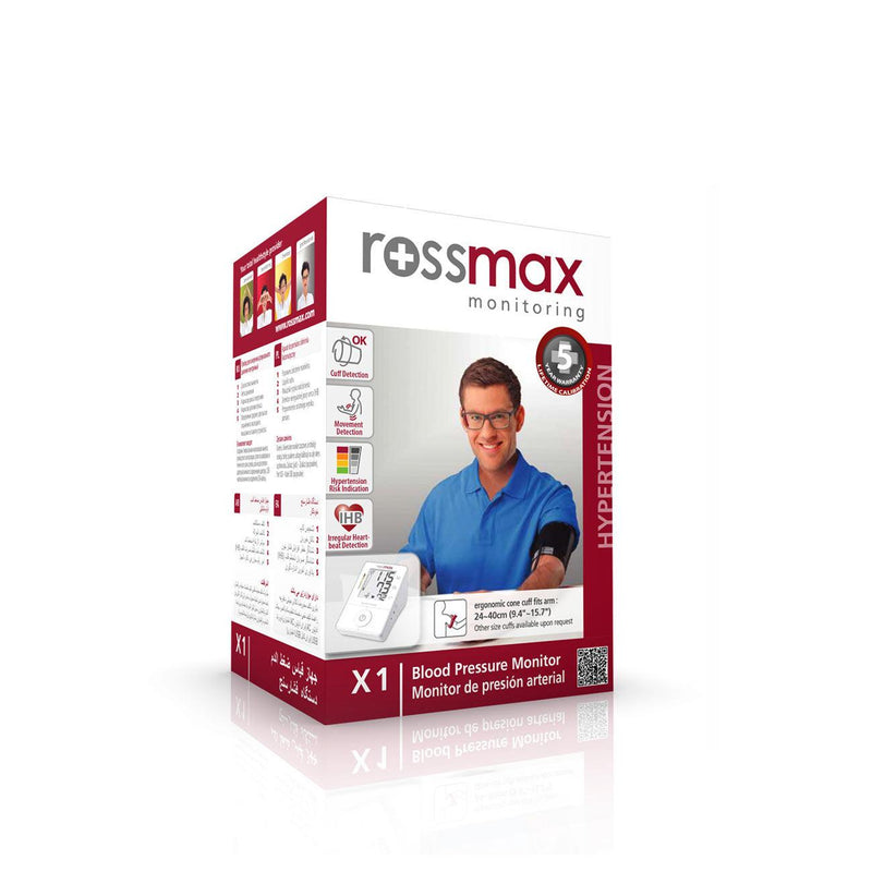 Rossmax X1 Automatic Blood Pressure Monitor - Skin Society {{ shop.address.country }}