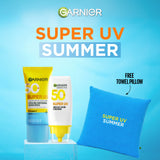 Skinactive Super UV Cooling Water Gel SPF50 & Super UV Invisible Serum Sunscreen SPF50+ Duo