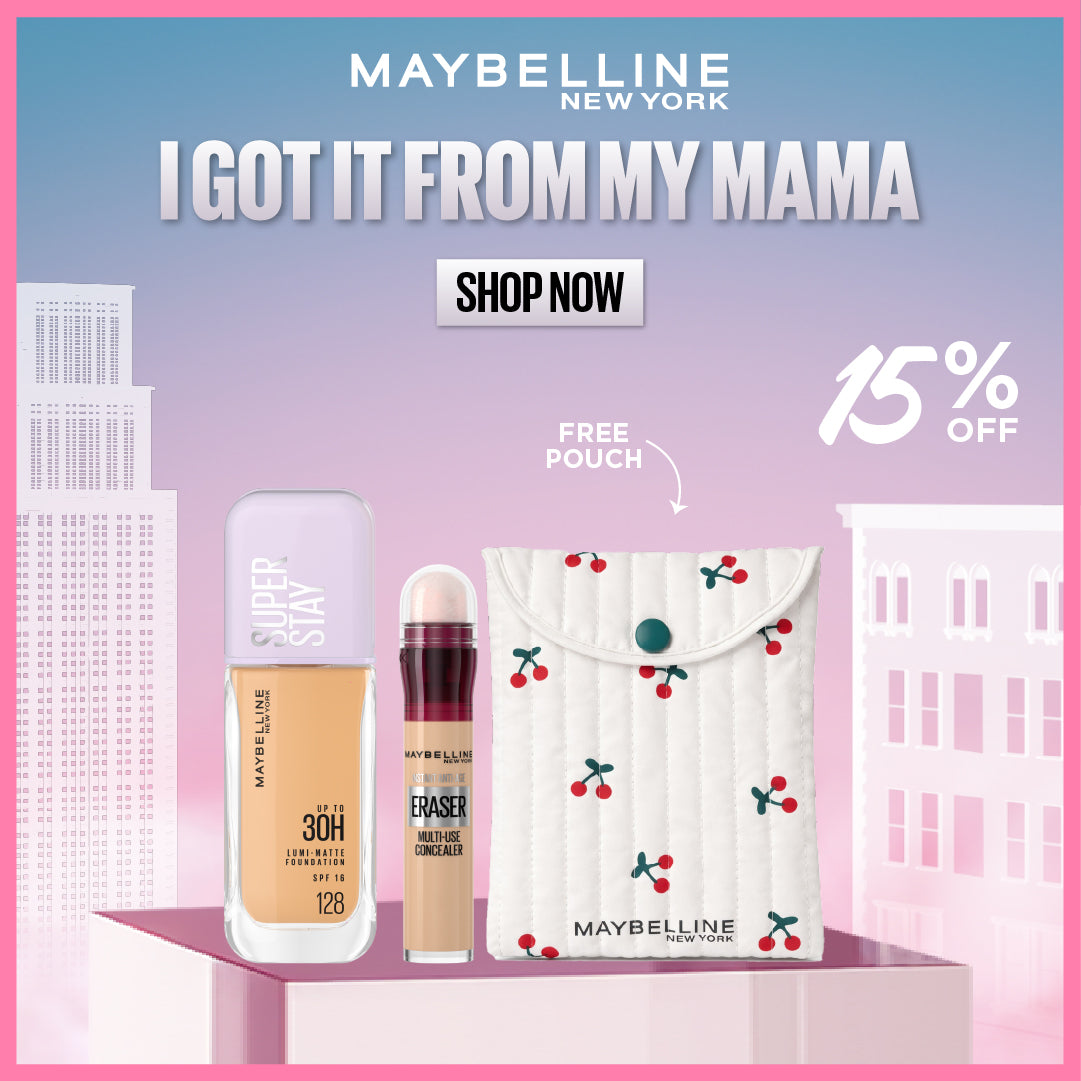 Maybelline New York Super Stay Lumi-Matte &  Instant Age Rewind Eraser Dark circles treatment Duo