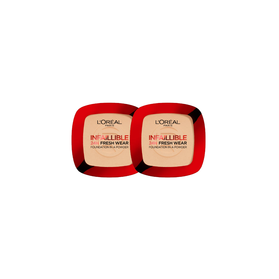 Infallible Up to 24H Fresh Wear Foundation in a Powder Duo
