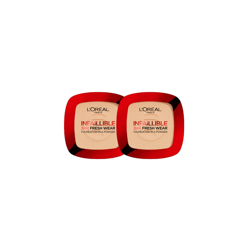 Infallible Up to 24H Fresh Wear Foundation in a Powder Duo