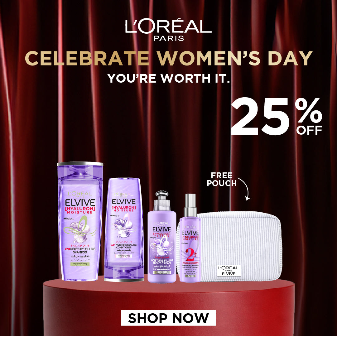 Elvive Hyaluron Moisture Family Offer