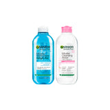 Micellar Water Pink for Sensitive Skin & Fast Clear Micellar Water with Salicylic Acid for Acne Prone Skin Duo