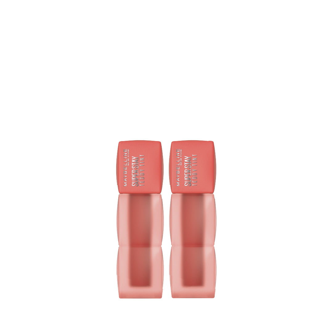 Super Stay Teddy Tint  Soft Blurred Matte Lip Tint Duo