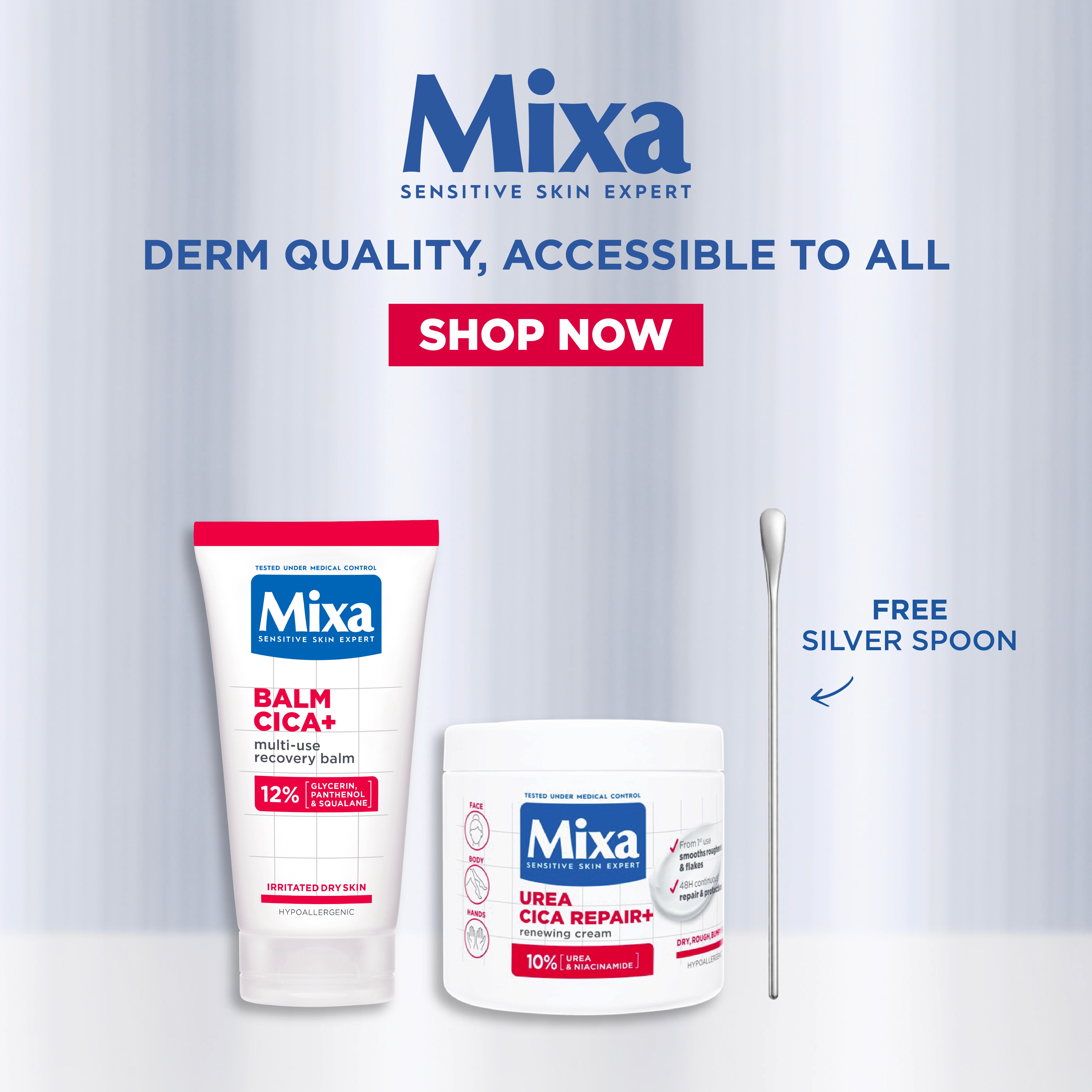 Cica Repair Multi Use Recovery Balm & Urea Cica Repair Moisturizing Cream Jar Duo