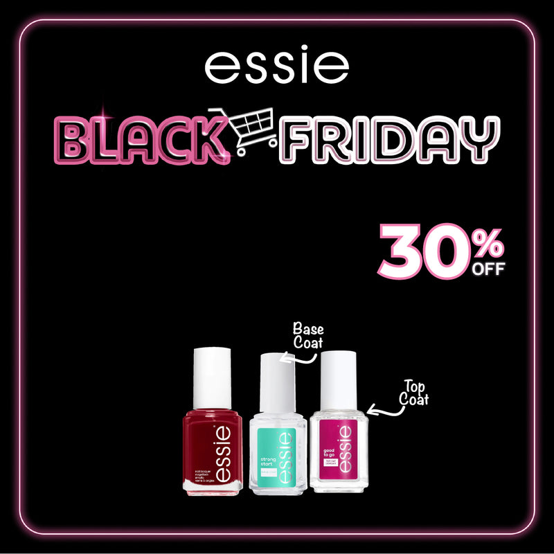 Essie Color With Strong Base & Good To Go Top Coat Trio