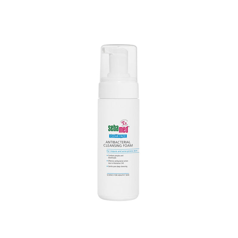 Sebamed Clear Face Antibacterial Cleansing Foam - Skin Society {{ shop.address.country }}