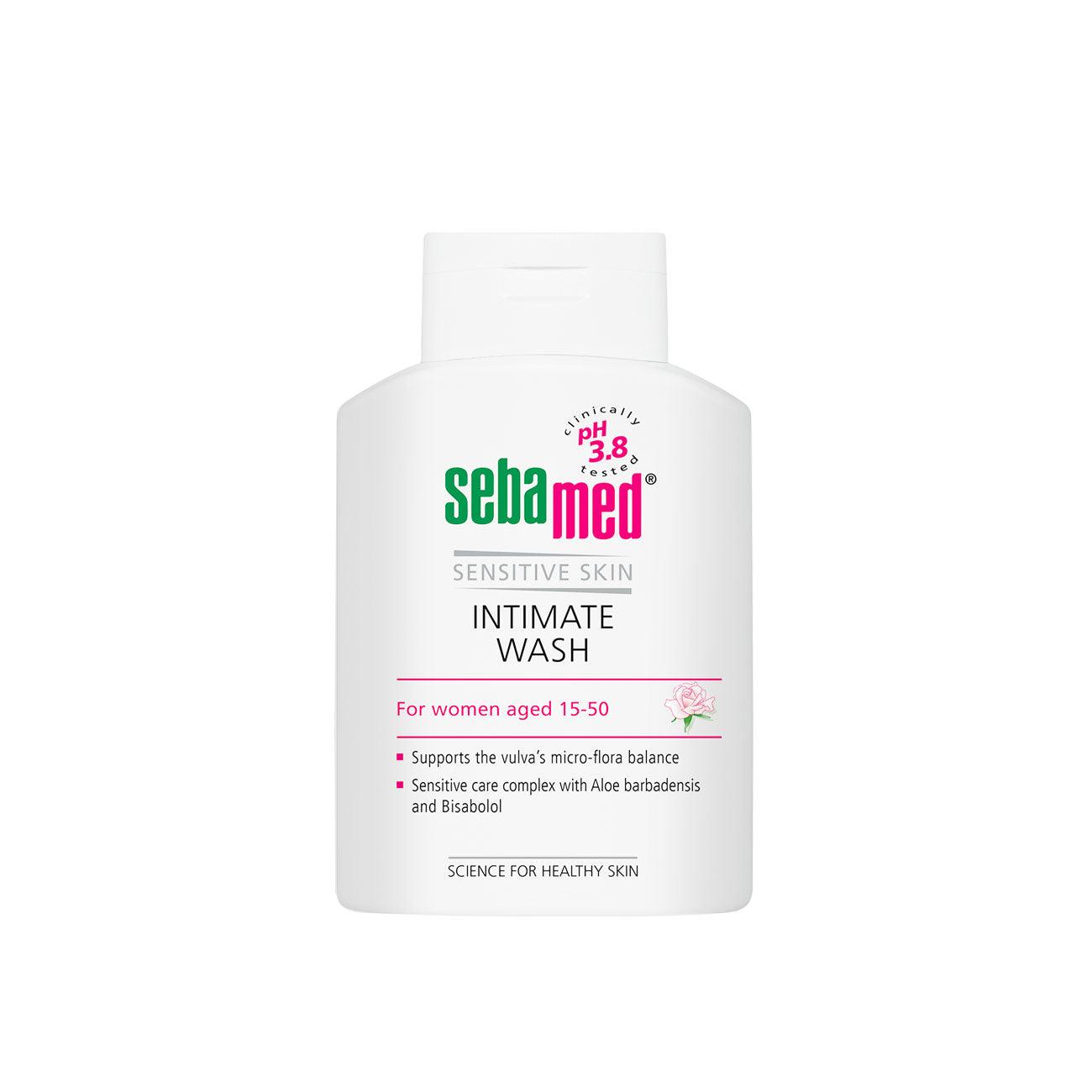 Sebamed Sensitive Skin Intimate Wash pH 3.8 - For Women Aged 15-50 - Skin Society {{ shop.address.country }}