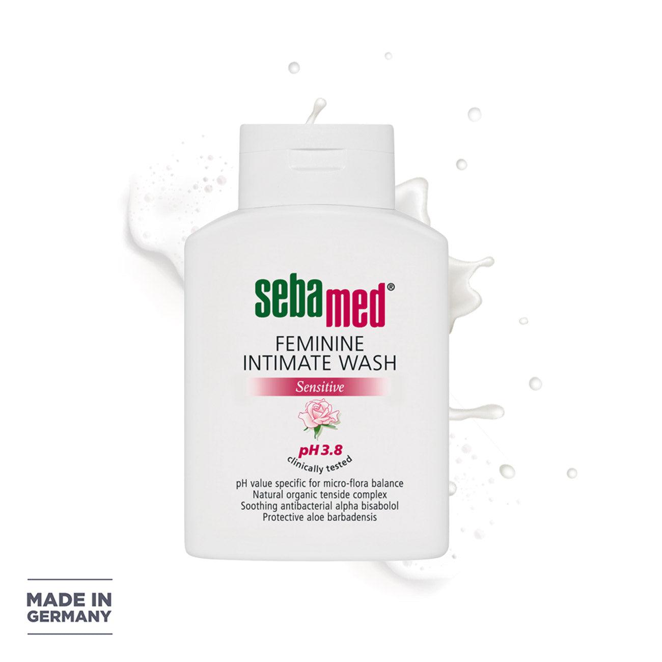 Sebamed Sensitive Skin Intimate Wash pH 3.8 - For Women Aged 15-50 - Skin Society {{ shop.address.country }}