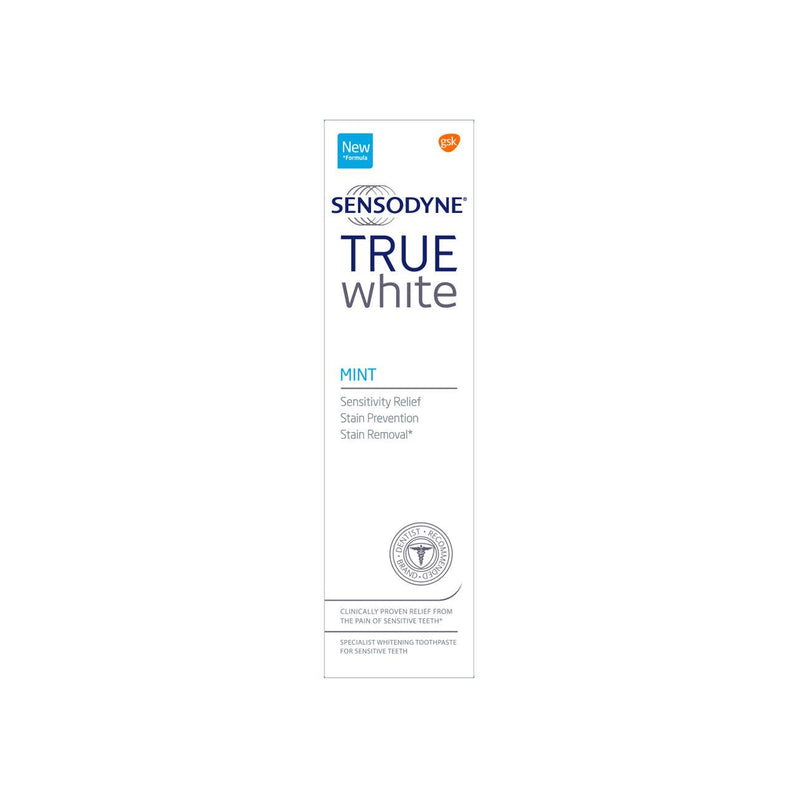 Sensodyne True White Mint Toothpaste - Skin Society {{ shop.address.country }}