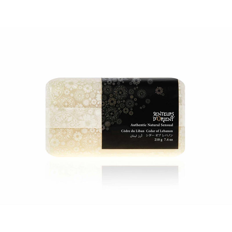 Senteurs D'Orient Rough-Cut Bar Soap Cedar of Lebanon - Skin Society {{ shop.address.country }}