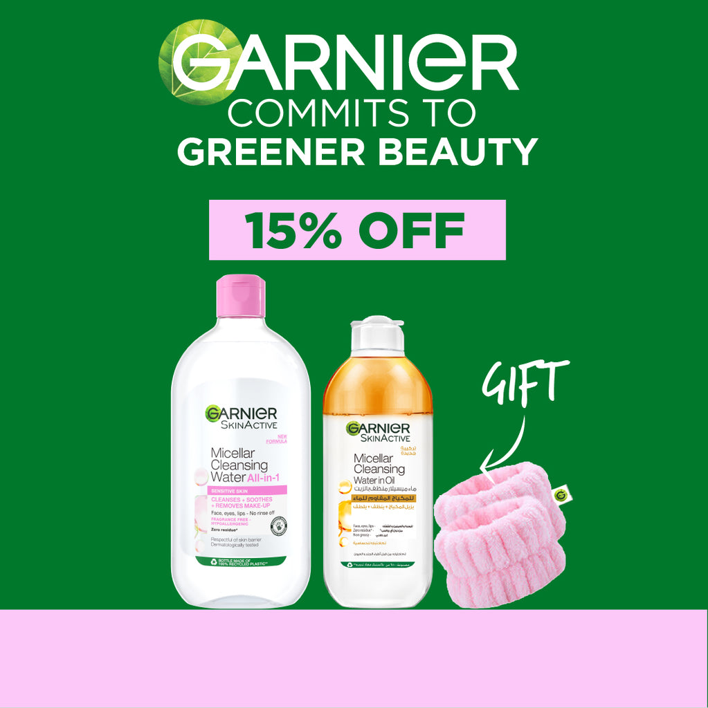 Micellar Water Pink & Micellar Water Oil-Infused Facial Cleanser Duo