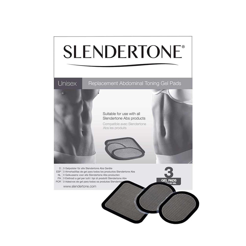 Slendertone Replacement Abdominal Toning Gel Pads for Unisex - Pack of 3 - Skin Society {{ shop.address.country }}