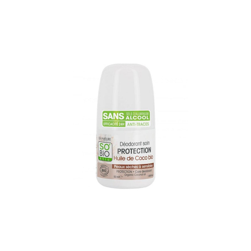 SO' BIO ETIC Deodorant Protection Care - Organic Coconut Oil - Skin Society {{ shop.address.country }}