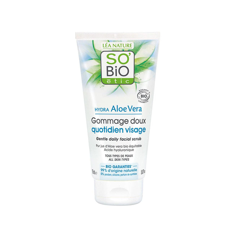 SO' BIO ETIC Hydra Aloe Vera Gently Daily Facial Scrub - Skin Society {{ shop.address.country }}