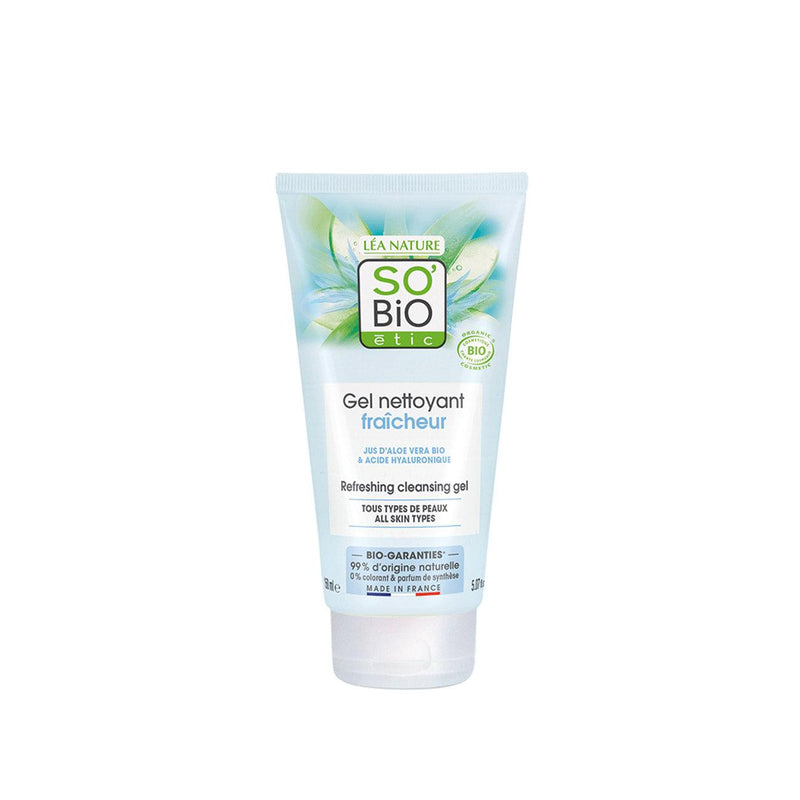 SO' BIO ETIC Hydra Aloe Vera Refreshing Cleansing Gel - Skin Society {{ shop.address.country }}