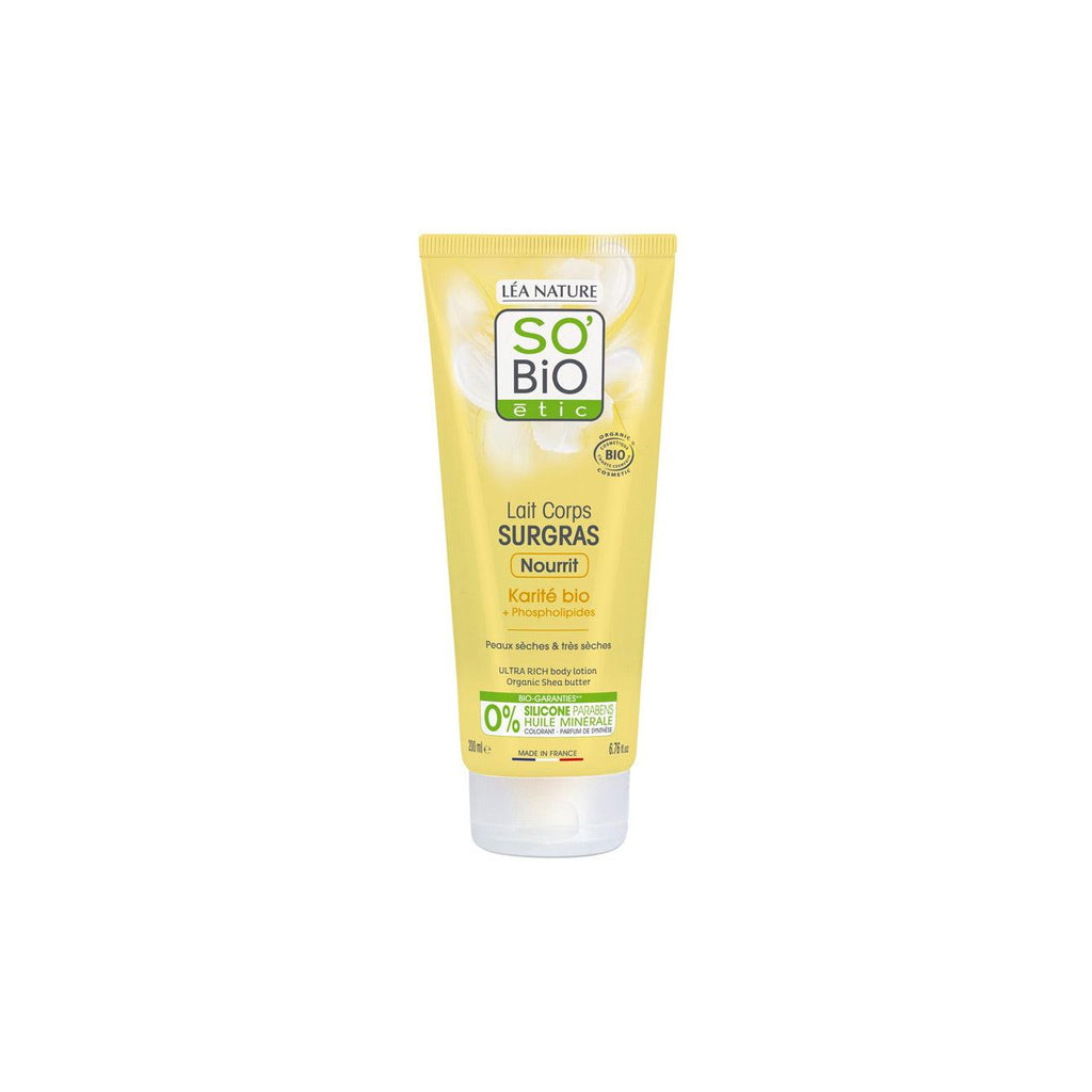 SO' BIO ETIC Hydra Aloe Vera Ultra Rich Body Lotion - Shea Butter - Skin Society {{ shop.address.country }}