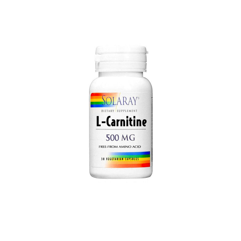 Solaray L-Carnitine 500mg Free-Form Amino Acid - Skin Society {{ shop.address.country }}