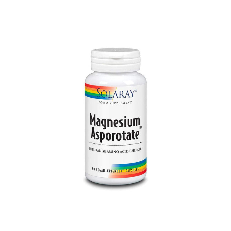 Solaray Magnesium Asporotate Full Range Amino Acid Chelate - Skin Society {{ shop.address.country }}