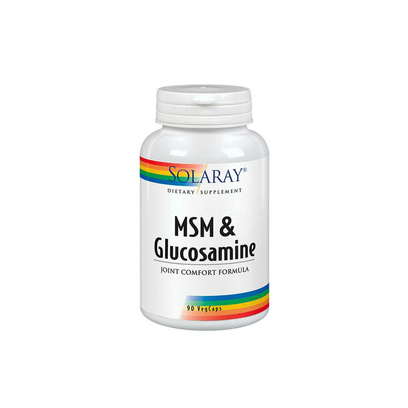 Solaray MSM & Glucosamine Joint Comfort Formula - Skin Society {{ shop.address.country }}