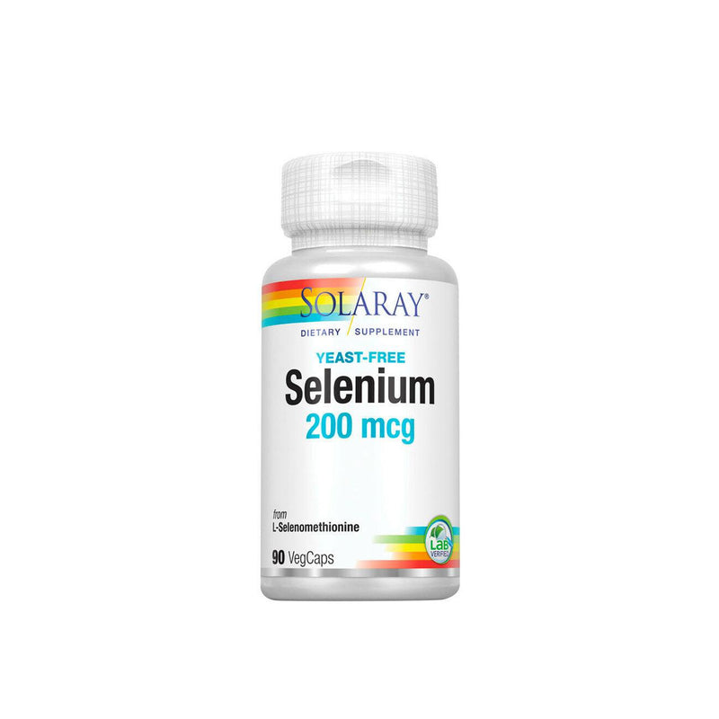 Solaray Yeast-Free Selenium 200mcg - Skin Society {{ shop.address.country }}