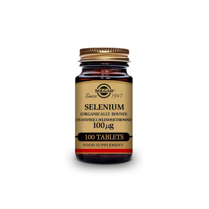 Solgar Selenium (Organically Bound) (Yeast-Free) 100ug - Skin Society {{ shop.address.country }}