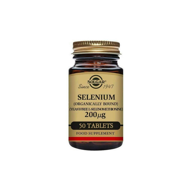 Solgar Selenium (Organically Bound) (Yeast-Free) 200ug - Skin Society {{ shop.address.country }}