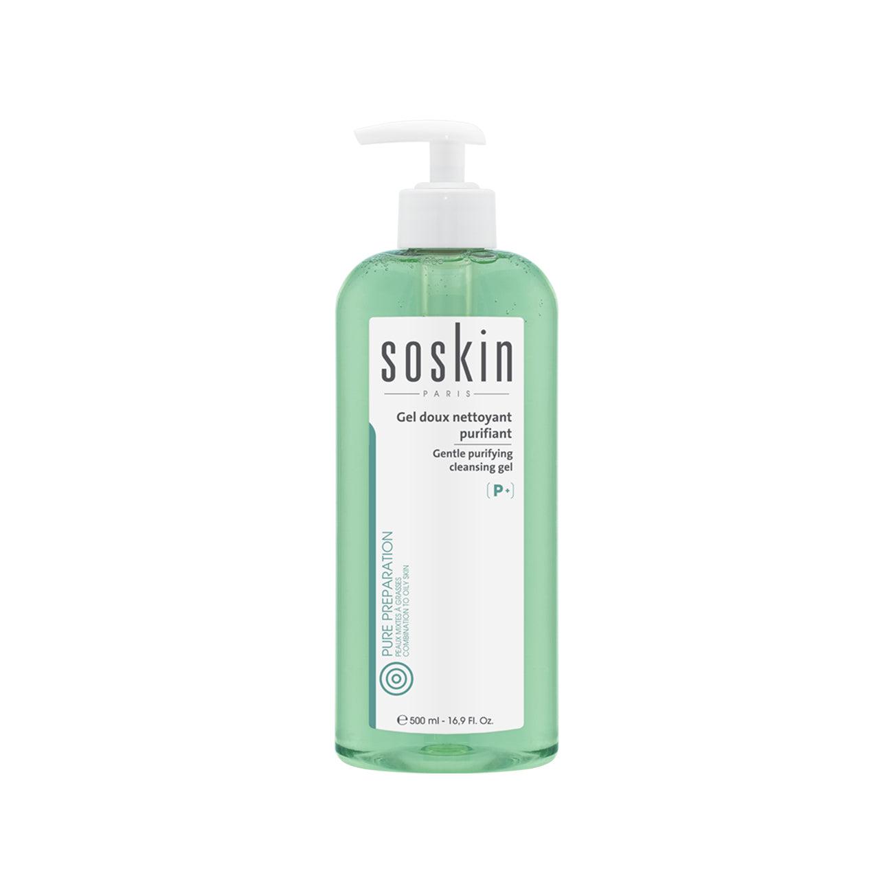Soskin P+ Gentle Purifying Cleansing Gel - Skin Society {{ shop.address.country }}