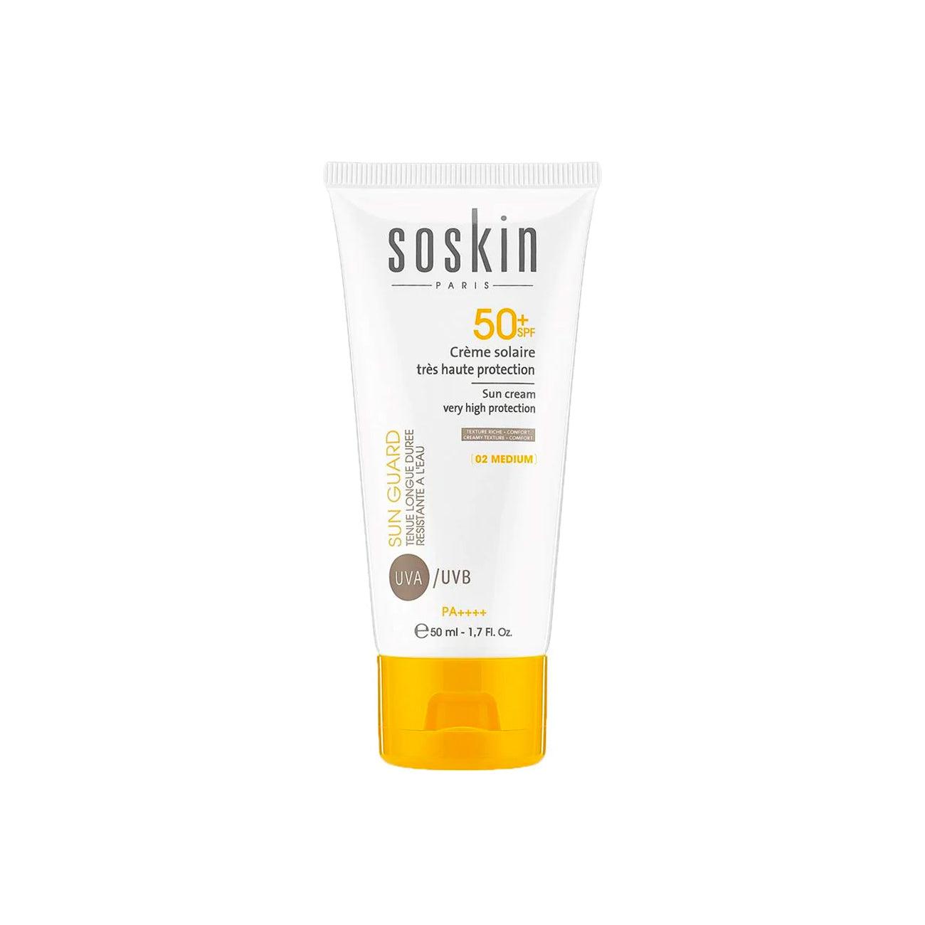 Soskin Sun Cream High Protection SPF50+ - Skin Society {{ shop.address.country }}
