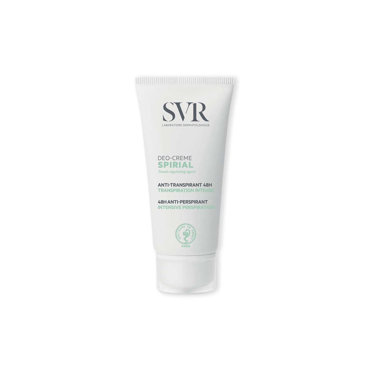 SVR Spirial Deo-Cream 48H Antiperspirant - Intensive Perspiration - Skin Society {{ shop.address.country }}