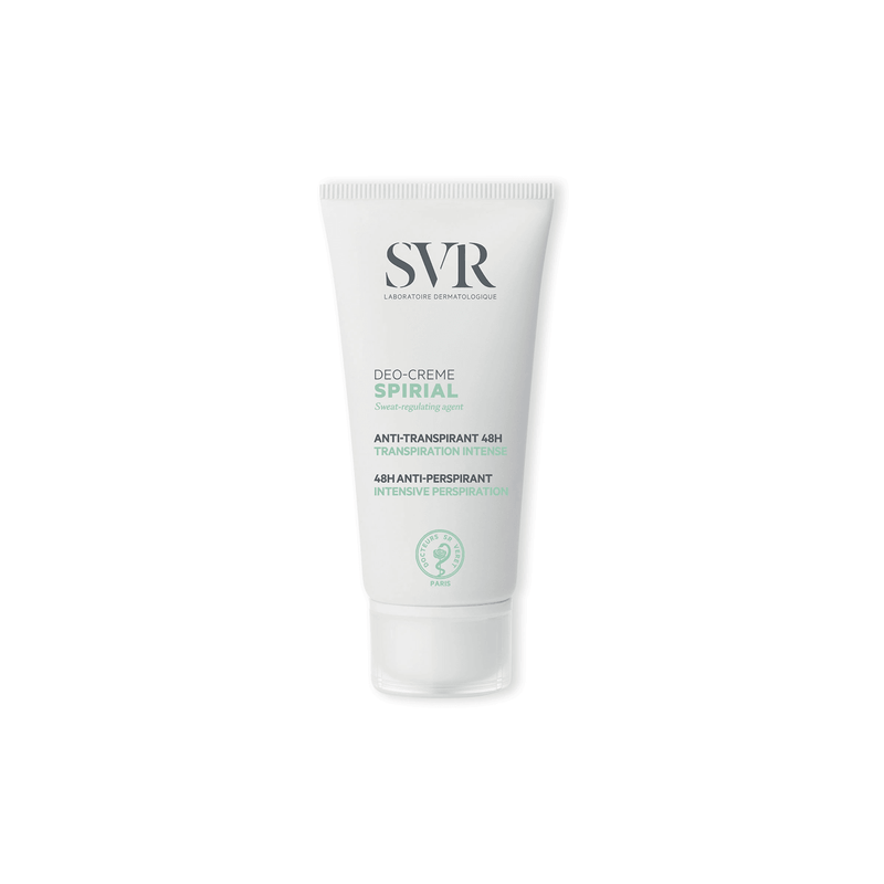 SVR Spirial Deo-Cream 48H Antiperspirant - Intensive Perspiration - Skin Society {{ shop.address.country }}
