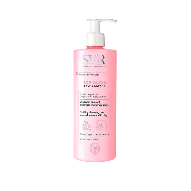 SVR Topialyse Baume Lavant Soothing Cleansing Care, Severe Dryness and Itching - 24H Efficacy - Skin Society {{ shop.address.country }}