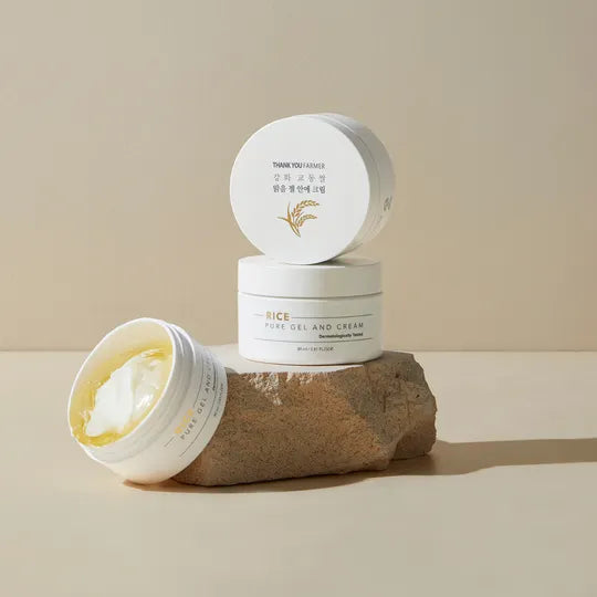Rice Pure Gel and Cream