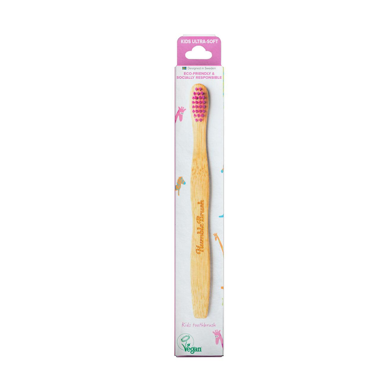 The Humble Co. Kids Ultra-Soft Toothbrush - Skin Society {{ shop.address.country }}