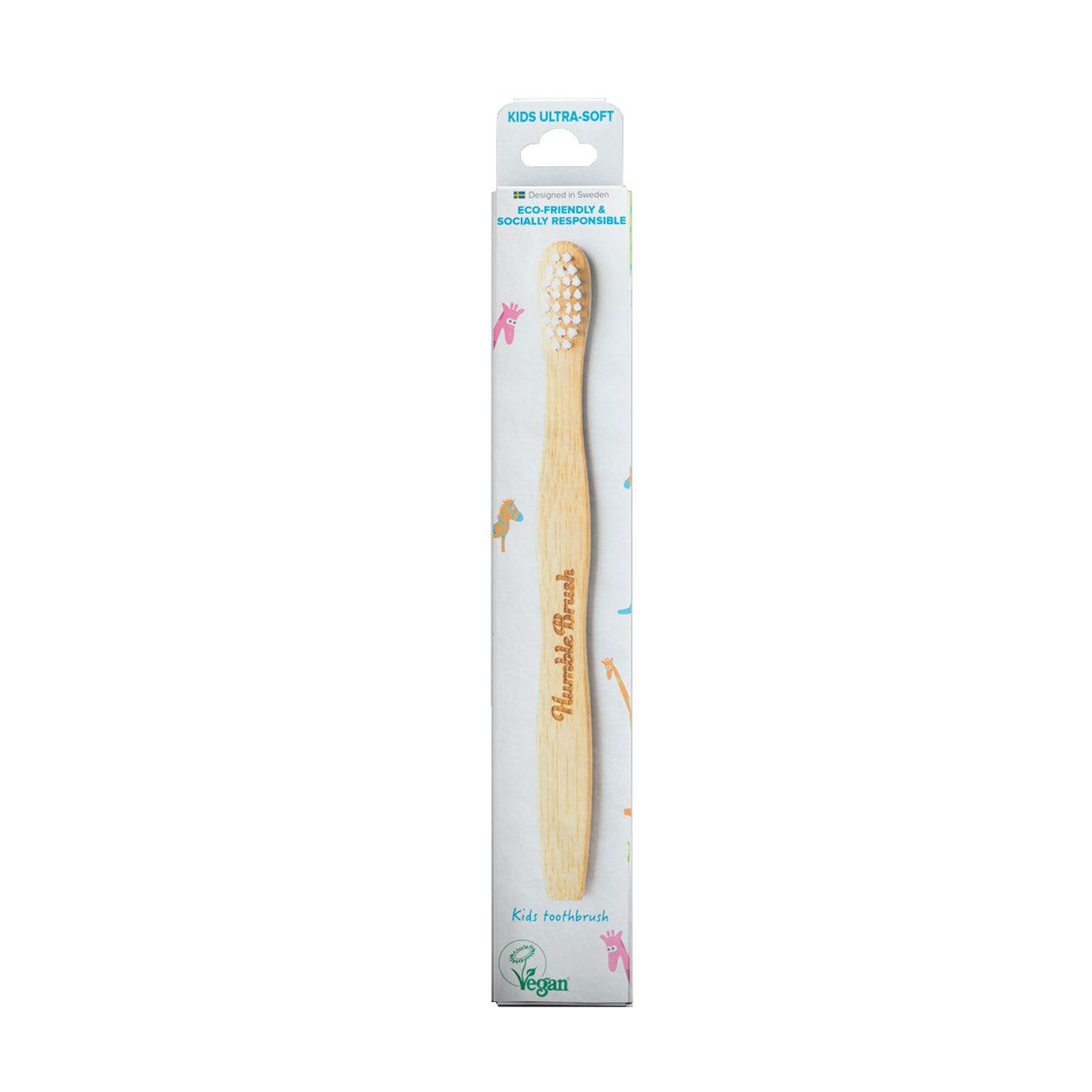 The Humble Co. Kids Ultra-Soft Toothbrush - Skin Society {{ shop.address.country }}