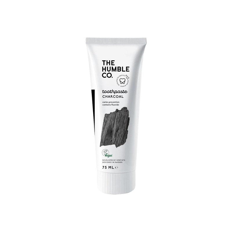 The Humble Co. Natural Toothpaste – Charcoal with Fluoride - Skin Society {{ shop.address.country }}