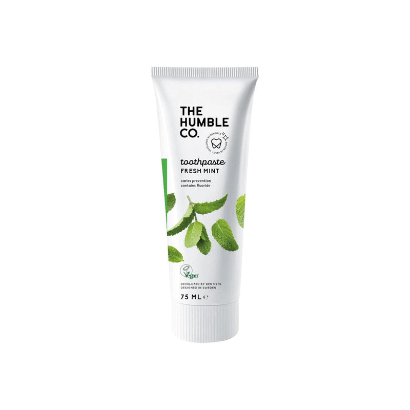 The Humble Co. Natural Toothpaste - Fresh Mint - Skin Society {{ shop.address.country }}