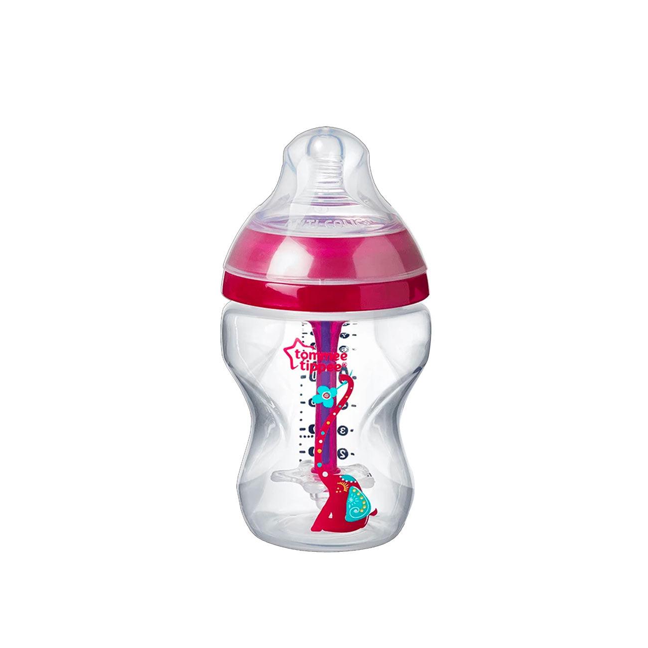 TOMMEE TIPPEE ADVANCED ANTI-COLIC BABY BOTTLE – 2 PACK - Pink 'n Blue -  Baby Boutique