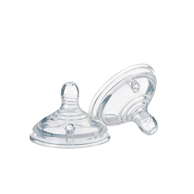 Tommee Tippee Closer To Nature Teats Medium Flow 3M+ -Pack of 2 - Skin Society {{ shop.address.country }}